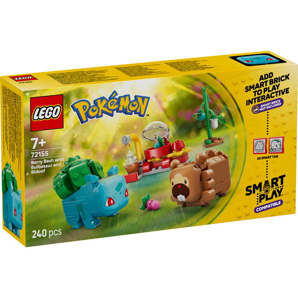 LEGO® Pokémon™ SMART Play™: Berry Bash with Bulbasaur and Bidoof