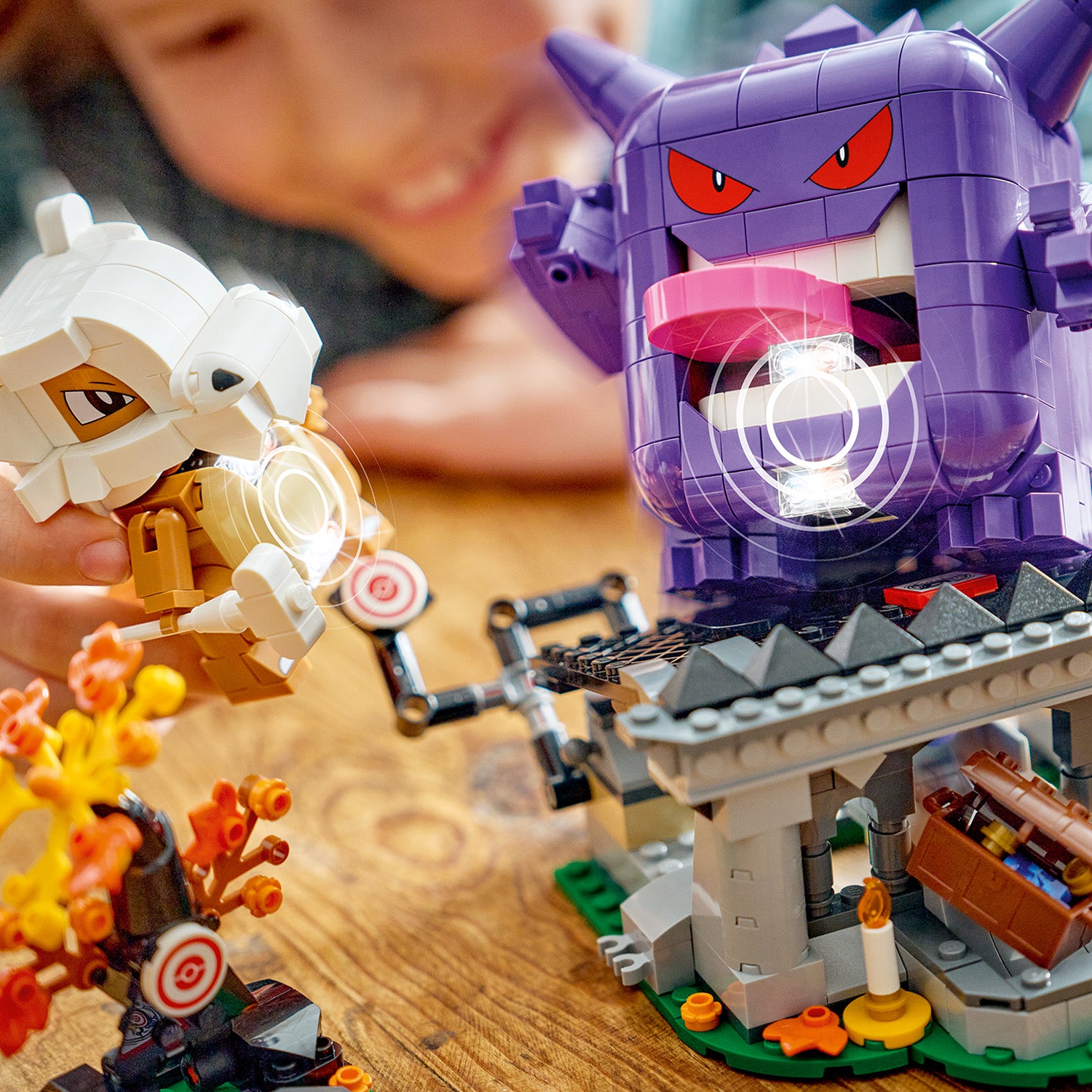 LEGO® Pokémon™ SMART Play™: Cubone and Gengar's Spooky Showdown