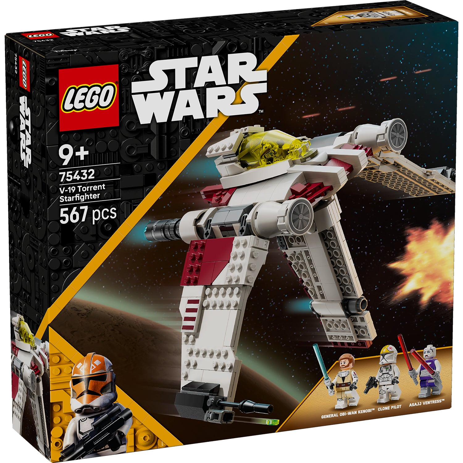 LEGO® Star Wars™ V-19 Torrent Starfighter – AG LEGO® Certified Stores