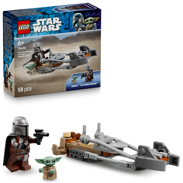 LEGO® Star Wars™ The Mandalorian & Grogu’s Speeder Bike™