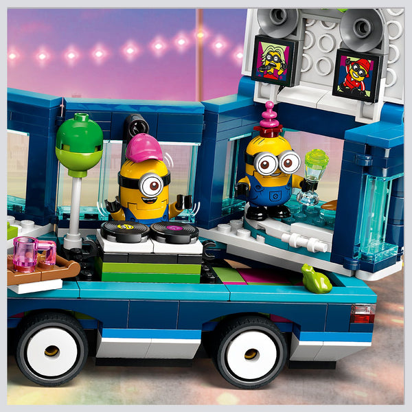 LEGOยฎ Despicable Me Minions' Music Party Bus โ AG LEGO