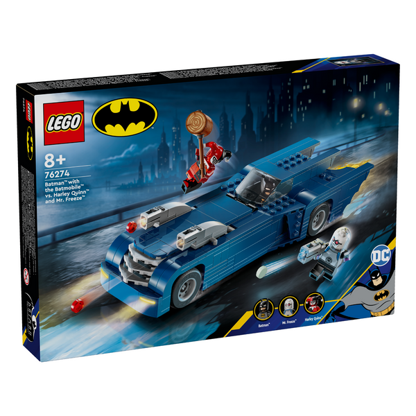 LEGO® DC Batman™: Batman™ with the Batmobile™ vs. Harley Quinn™ and Mr. Freeze™