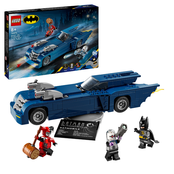 LEGO® DC Batman™: Batman™ with the Batmobile™ vs. Harley Quinn™ and Mr. Freeze™