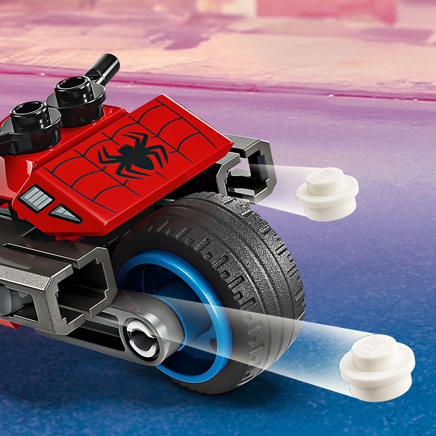 Spider man lego discount bike