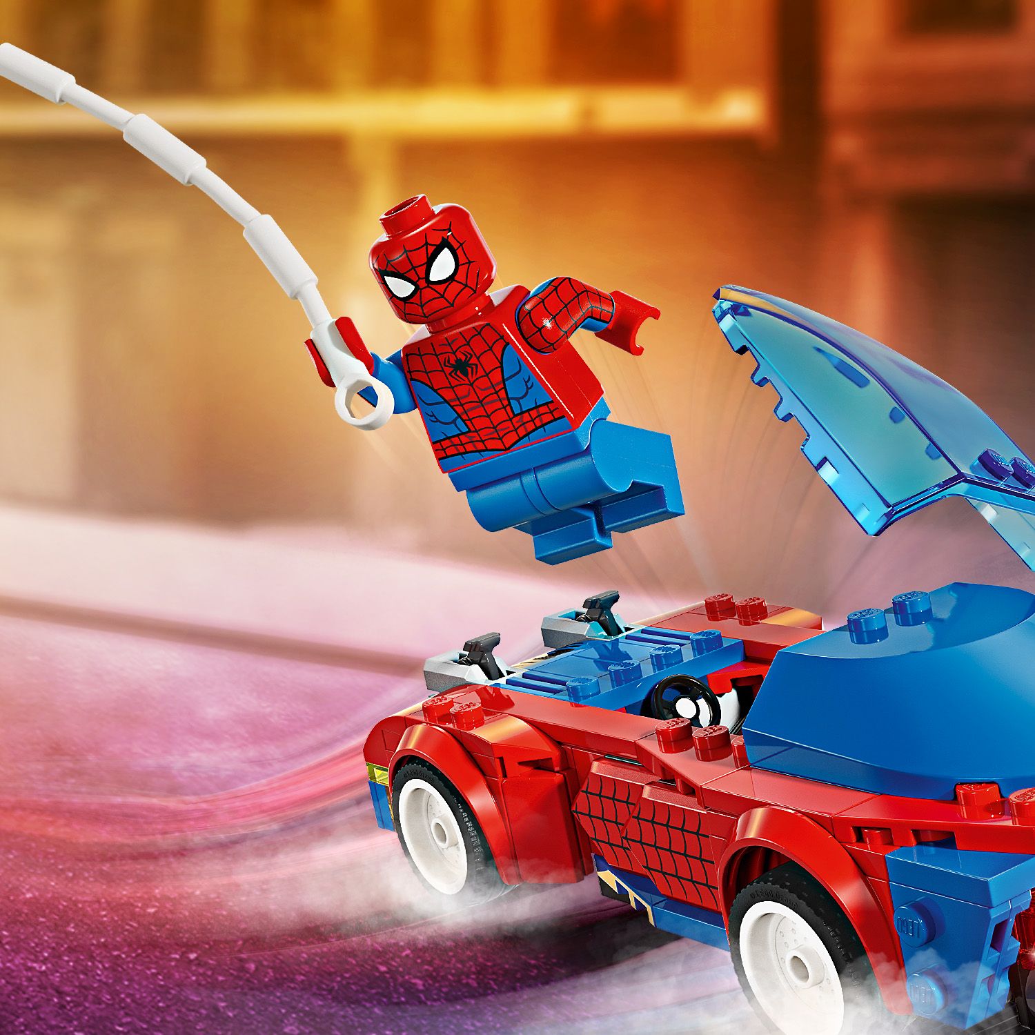 Lego watch sale spider man