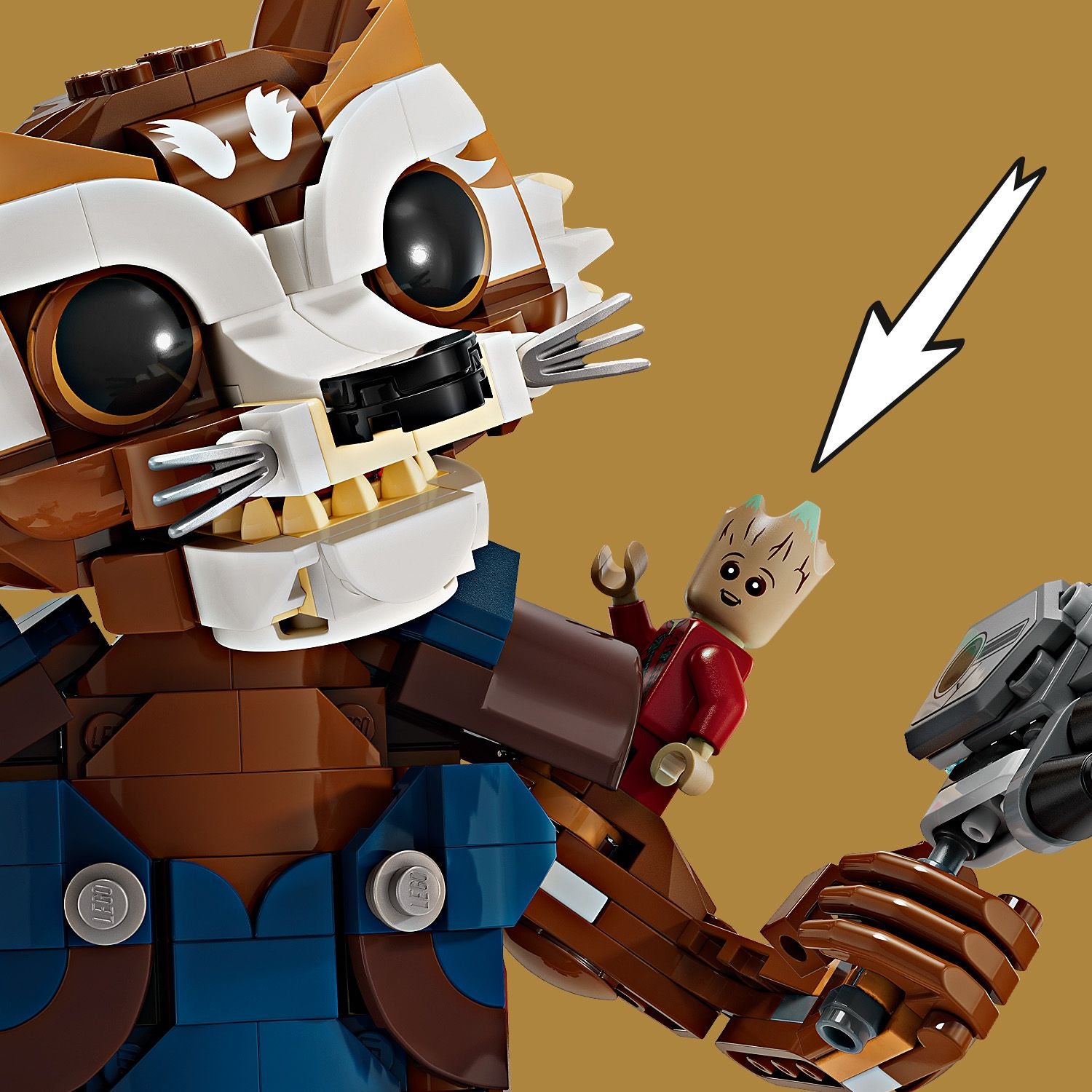 Lego marvel avengers discount groot