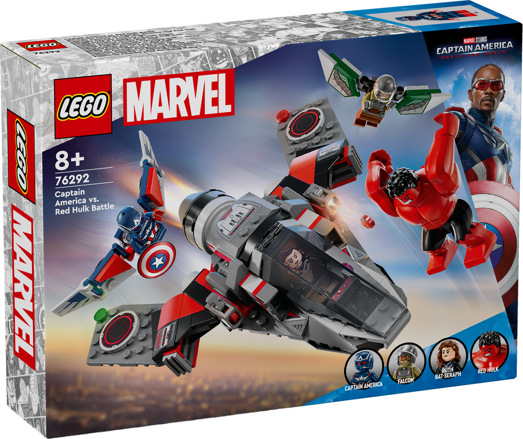 LEGO Marvel Captain America vs. Red Hulk Battle AG LEGO Certified Stores
