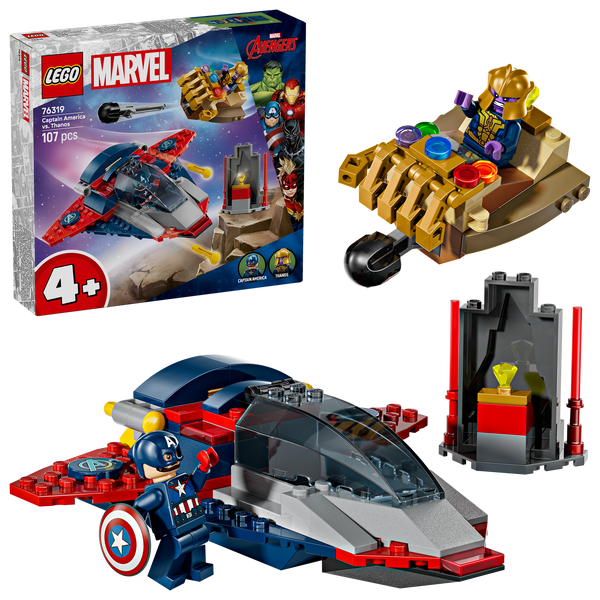LEGO® Marvel Captain America Thanos – AG LEGO® Certified Stores