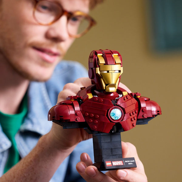 Iron Man Lego Art Mosaic LEGO Iron Man Mosaic Marvel Avengers