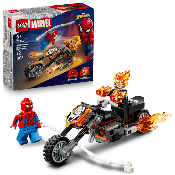 LEGO® | Marvel Spider-Man vs. Ghost Rider Motorcycle