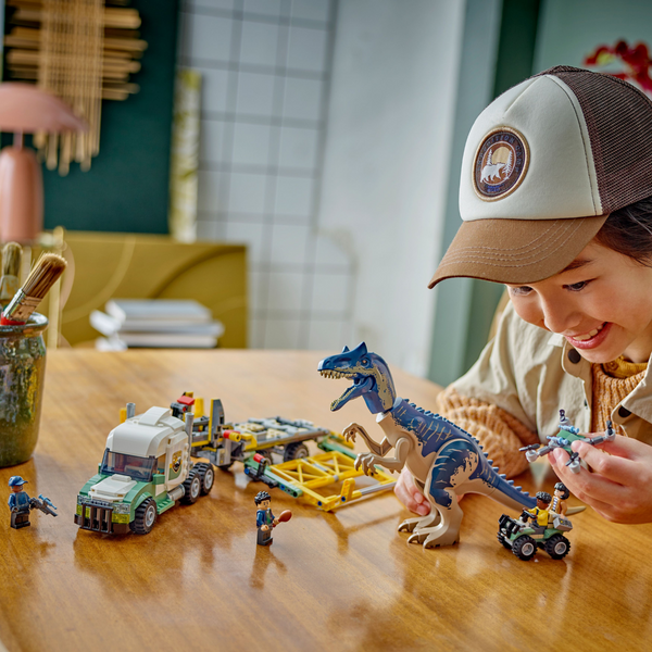 LEGO® Jurassic World™ Dinosaur Missions: Allosaurus Transport Truck