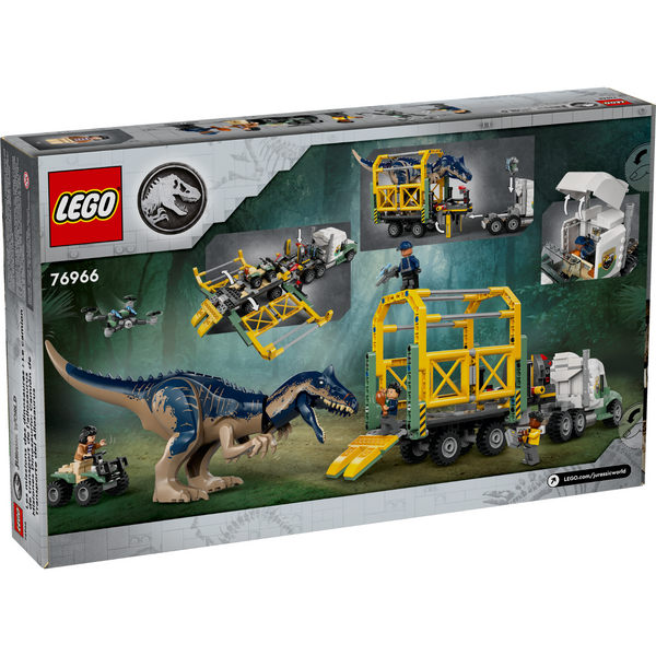 LEGO® Jurassic World™ Dinosaur Missions: Allosaurus Transport Truck