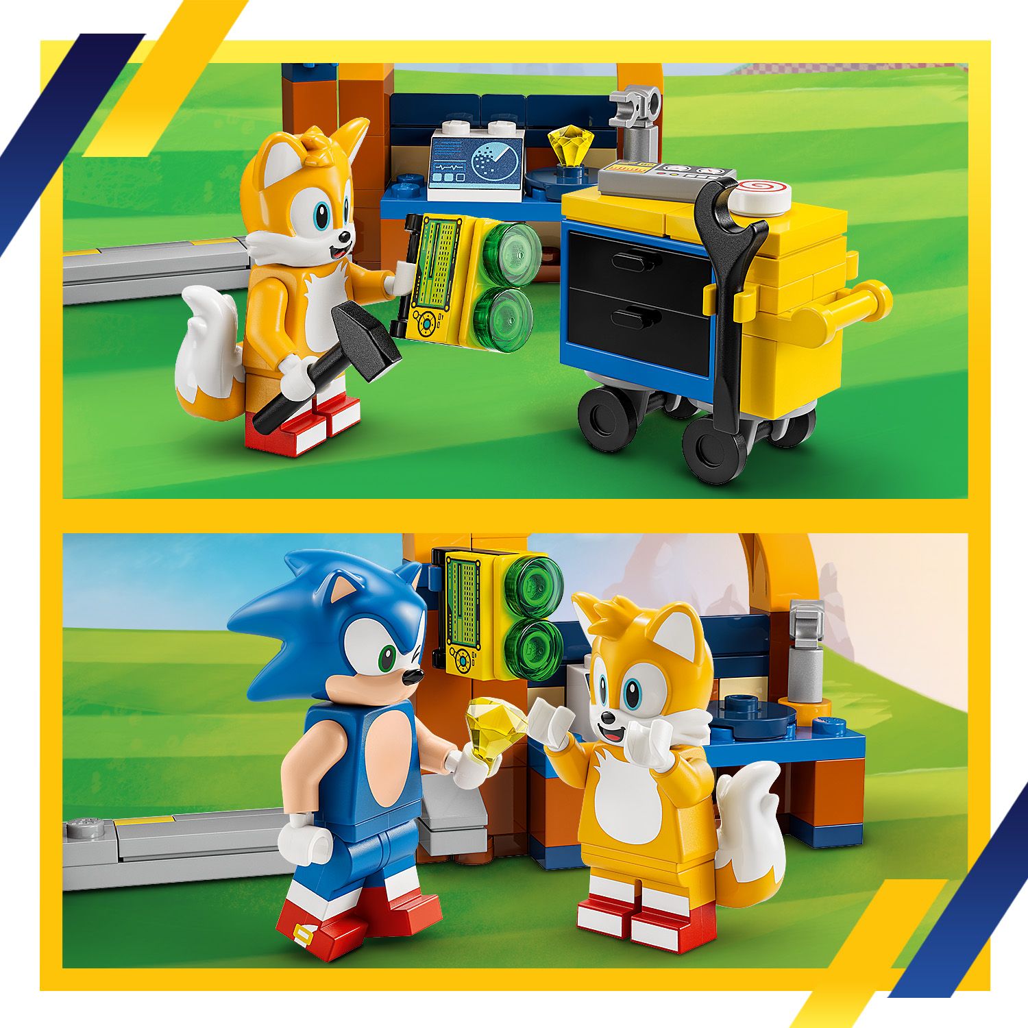 LEGO® Sonic the Hedgehog™ Tails Workshop and Tornado Plane – AG LEGO ...