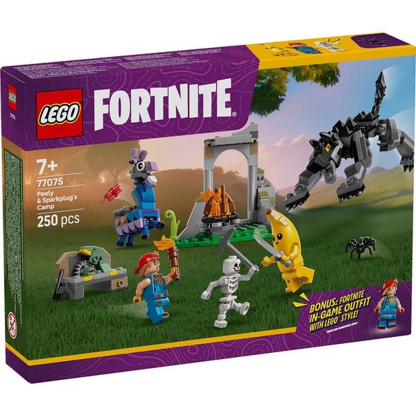 LEGO® Fortnite® Peely Sparkplug's Camp – AG LEGO® Certified Stores