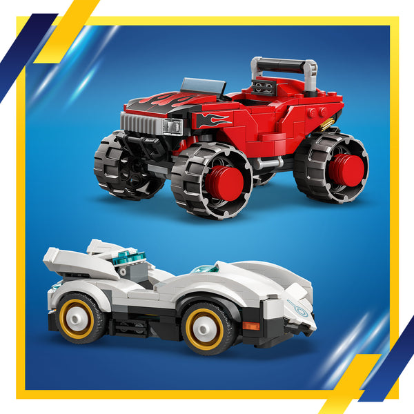 LEGO® Sonic the Hedgehog™ Silver’s Car vs. Knuckles’ Monster Truck