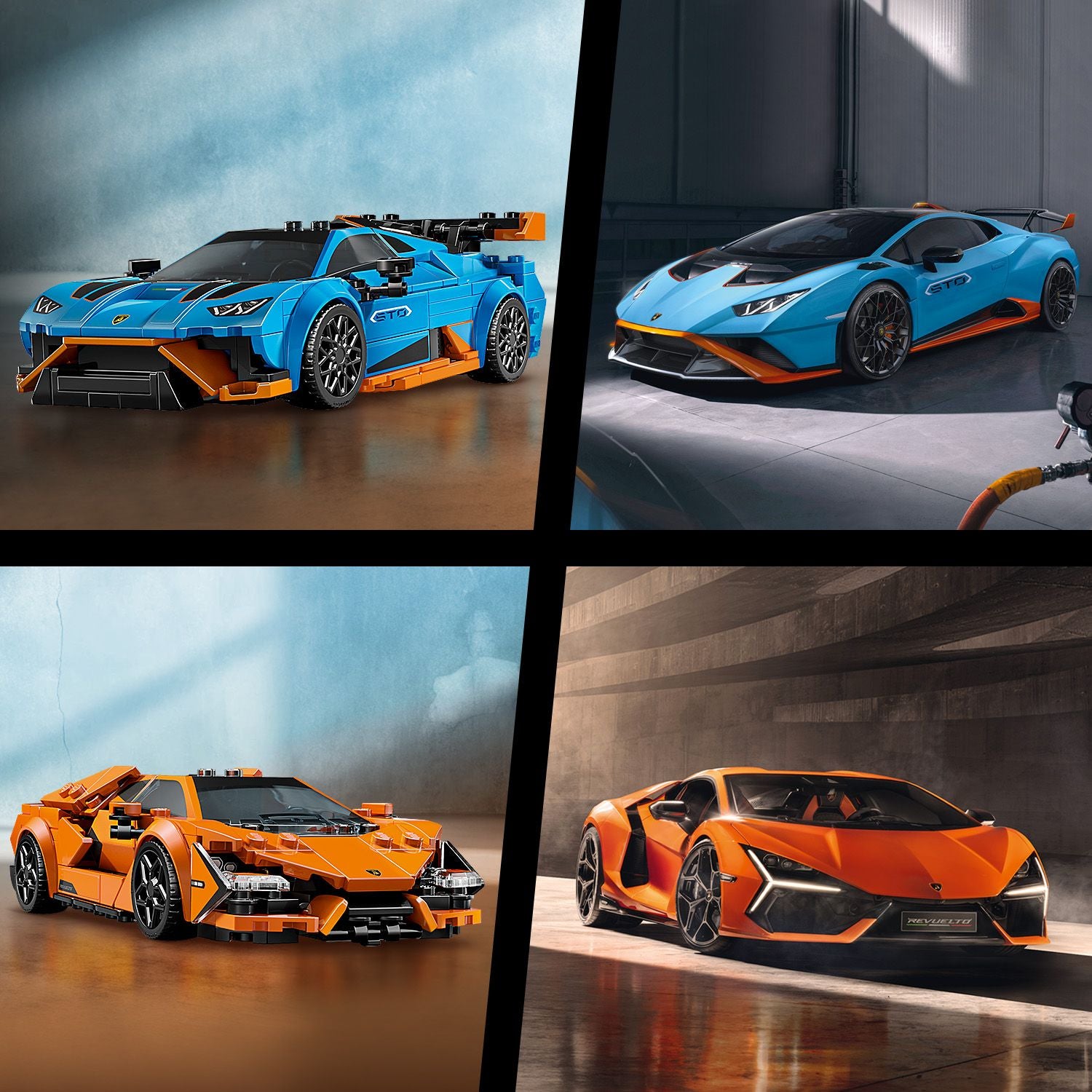 LEGO® Speed Champions Lamborghini Revuelto & Huracán STO – AG LEGO