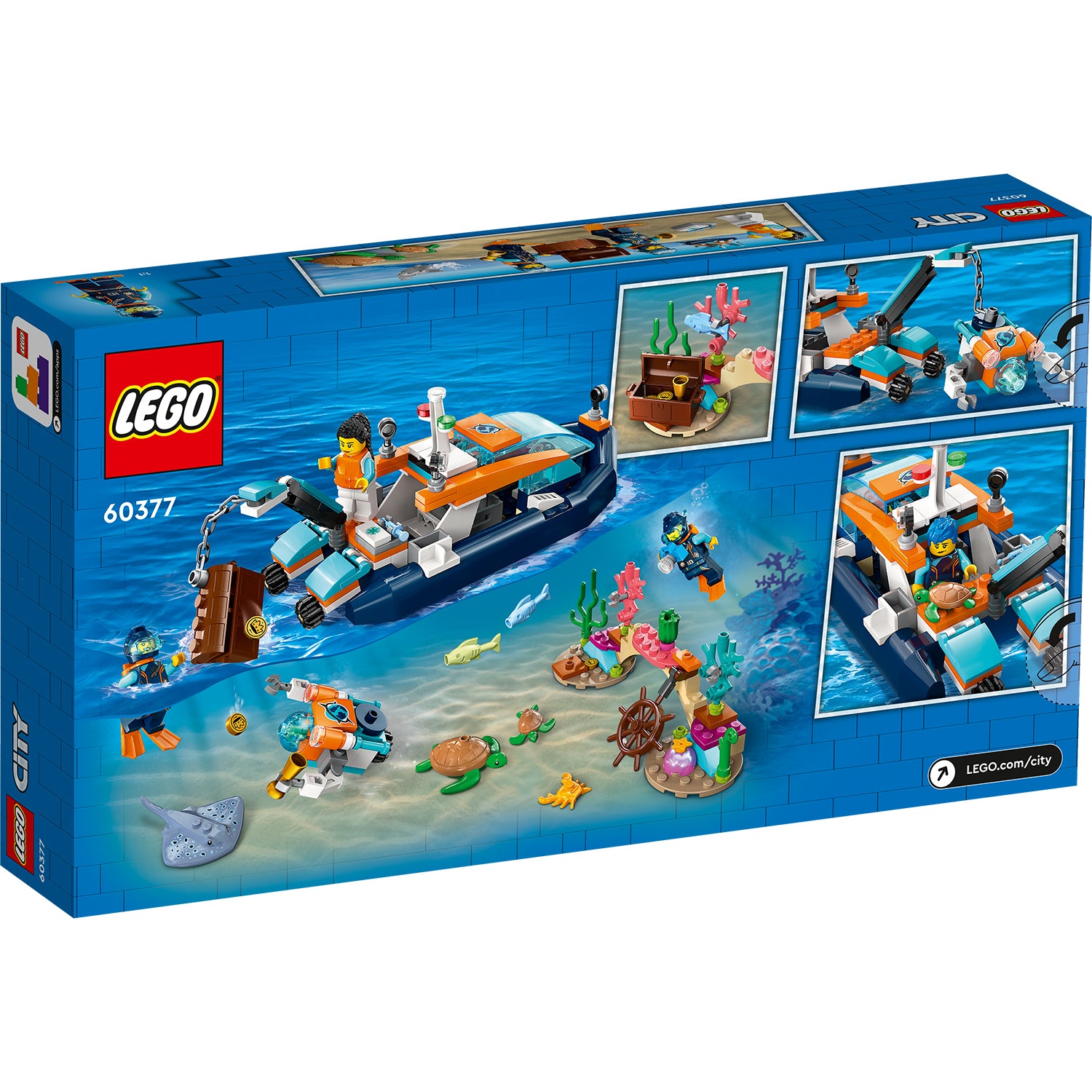 LEGO® City Explorer Diving Boat – AG LEGO® Certified Stores