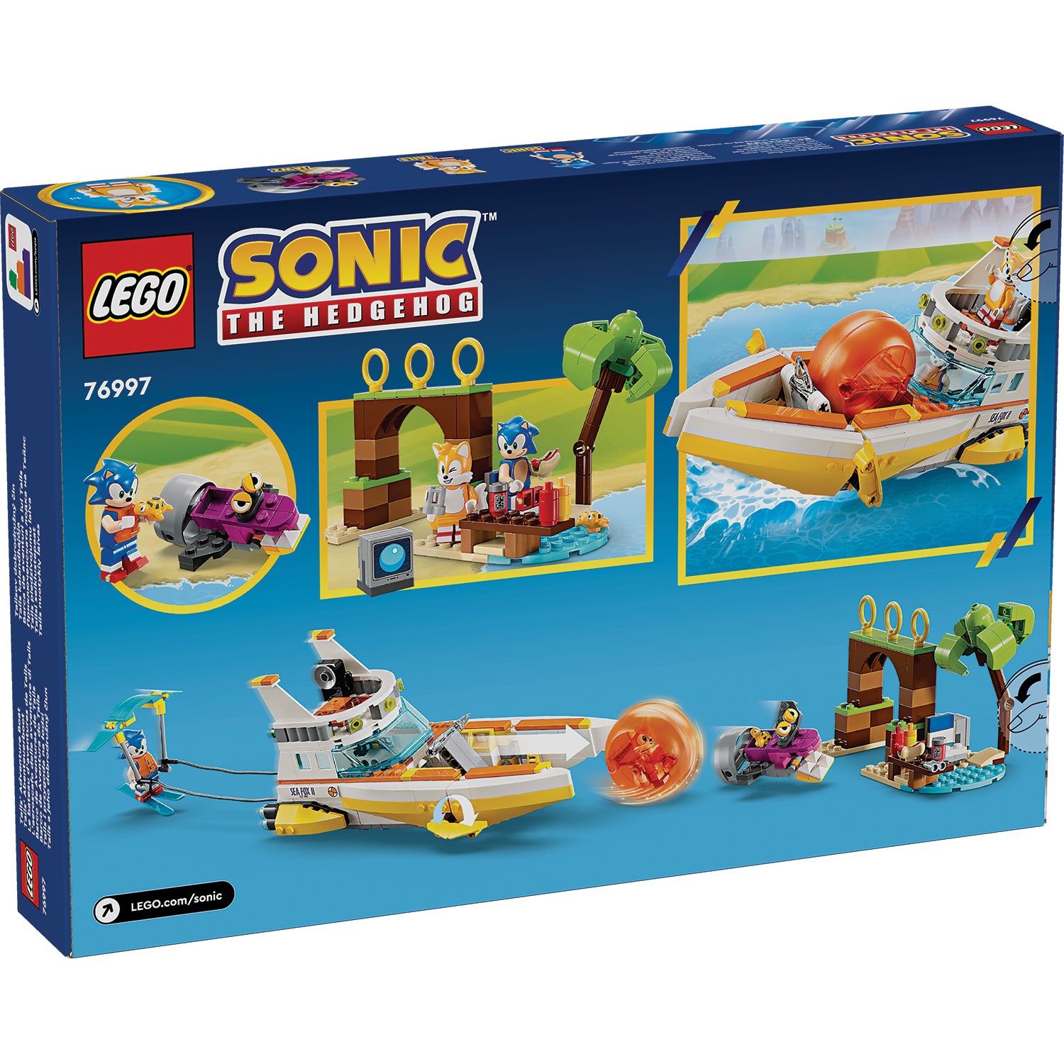 LEGO® Sonic the Hedgehog™ Tails' Adventure Boat – AG LEGO