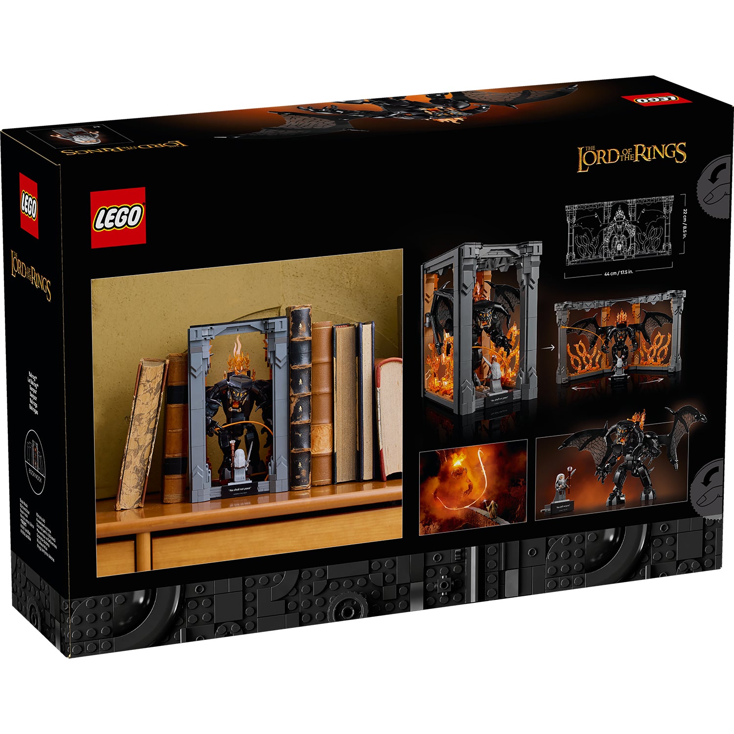LEGO® Icons The Lord of the Rings: Balrog™ Book Nook – AG LEGO