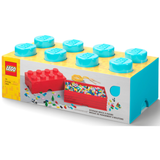 LEGO Storage Brick 8 - Medium Azur