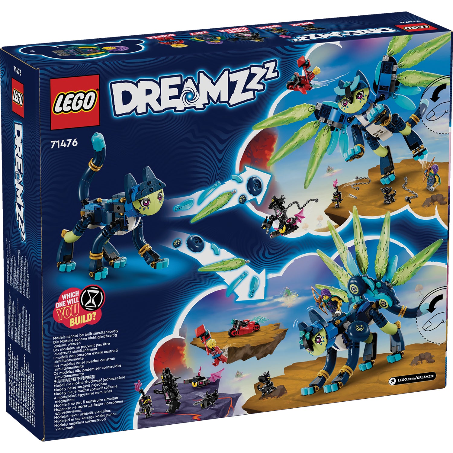 LEGO® DREAMZzz™ Zoey and Zian the Cat-Owl – AG LEGO® Certified Stores
