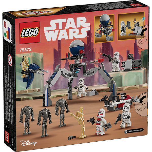 LEGO® Star Wars™ Clone Trooper™ & Battle Droid™ Battle Pack
