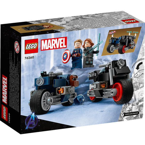 LEGO® Marvel Black Widow & Captain America Motorcycles