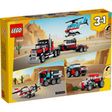 LEGO® Creator 3-in-1 Flatbed Truck with Helicopter