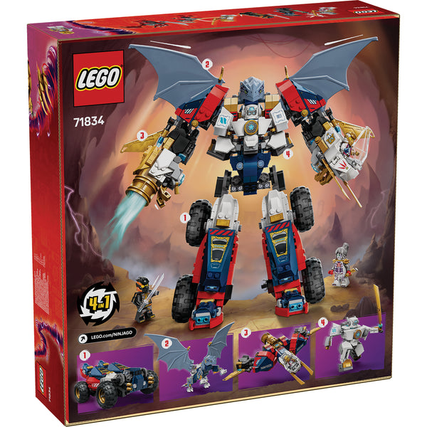 LEGO® NINJAGO® Zane's Ultra Combiner Mech – AG LEGO® Certified Stores