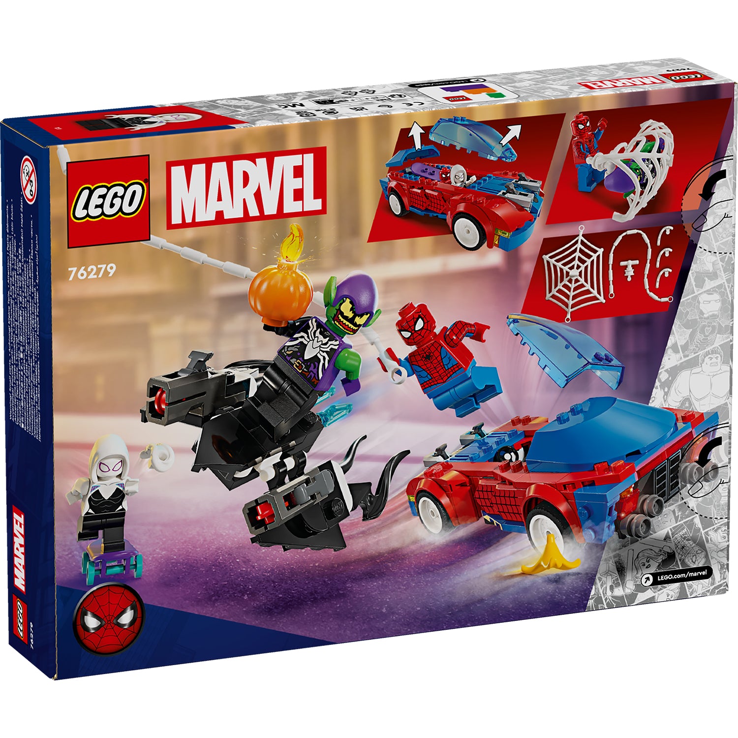 Spider man venom online lego set