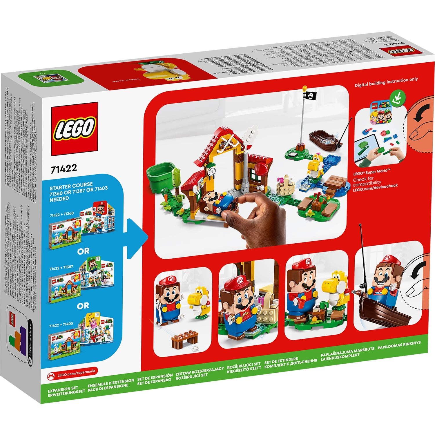 LEGO® Super Mario™ Picnic at Marios House Expansion Set – AG LEGO