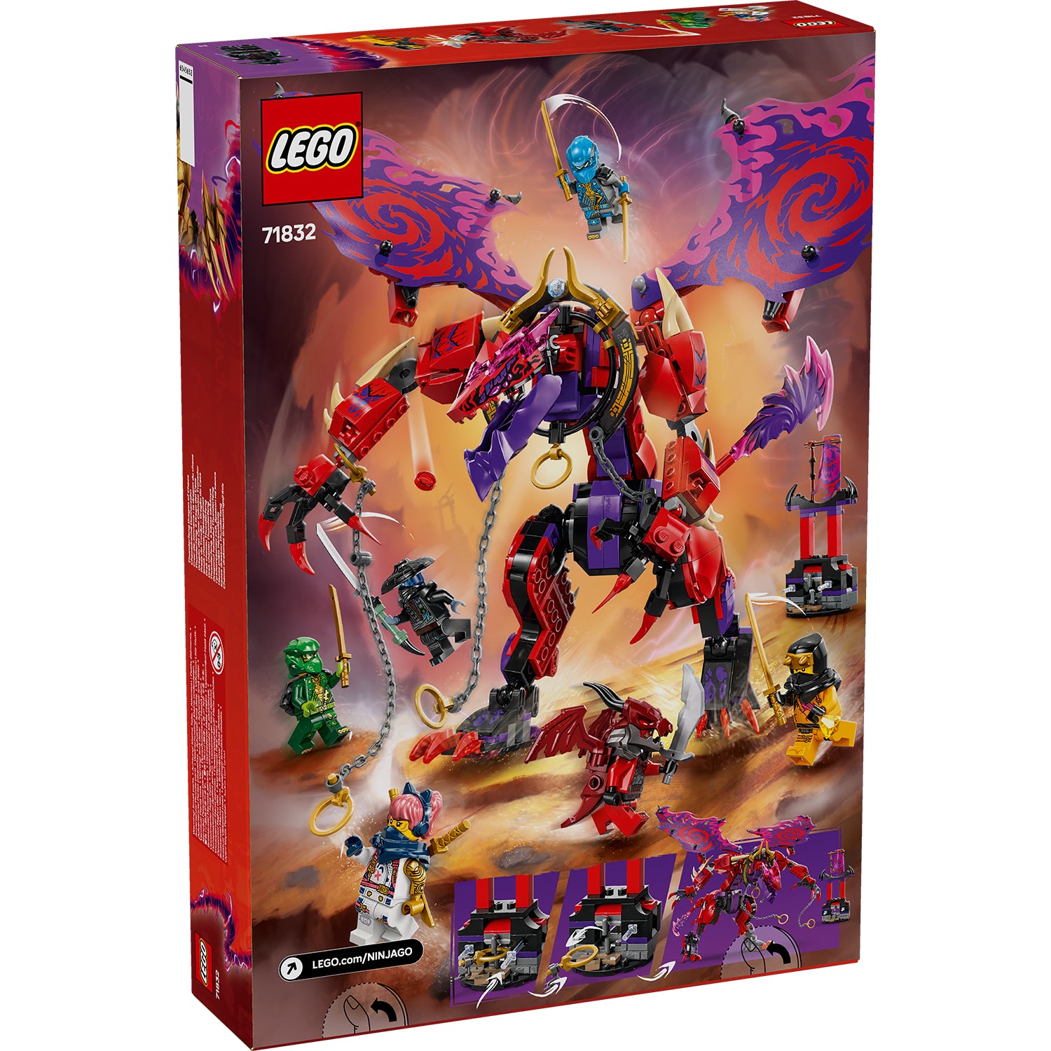 LEGO® NINJAGO® Thunderfang Dragon of Chaos – AG LEGO® Certified Stores