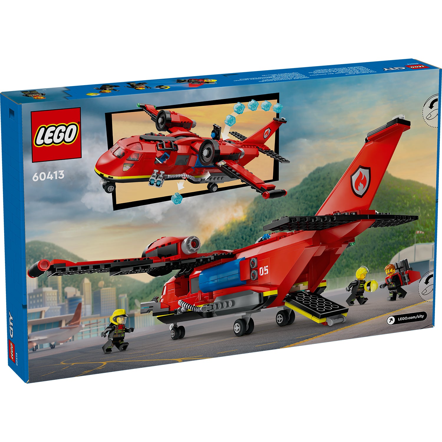 Lego city store red plane