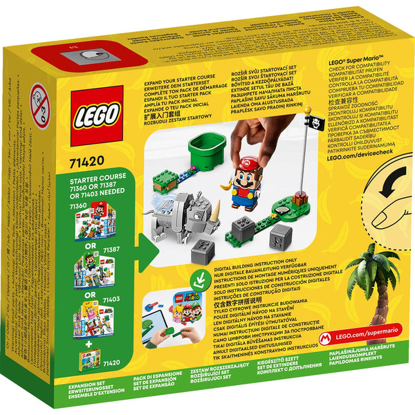 LEGO® Super Mario™ Rambi the Rhino Expansion Set