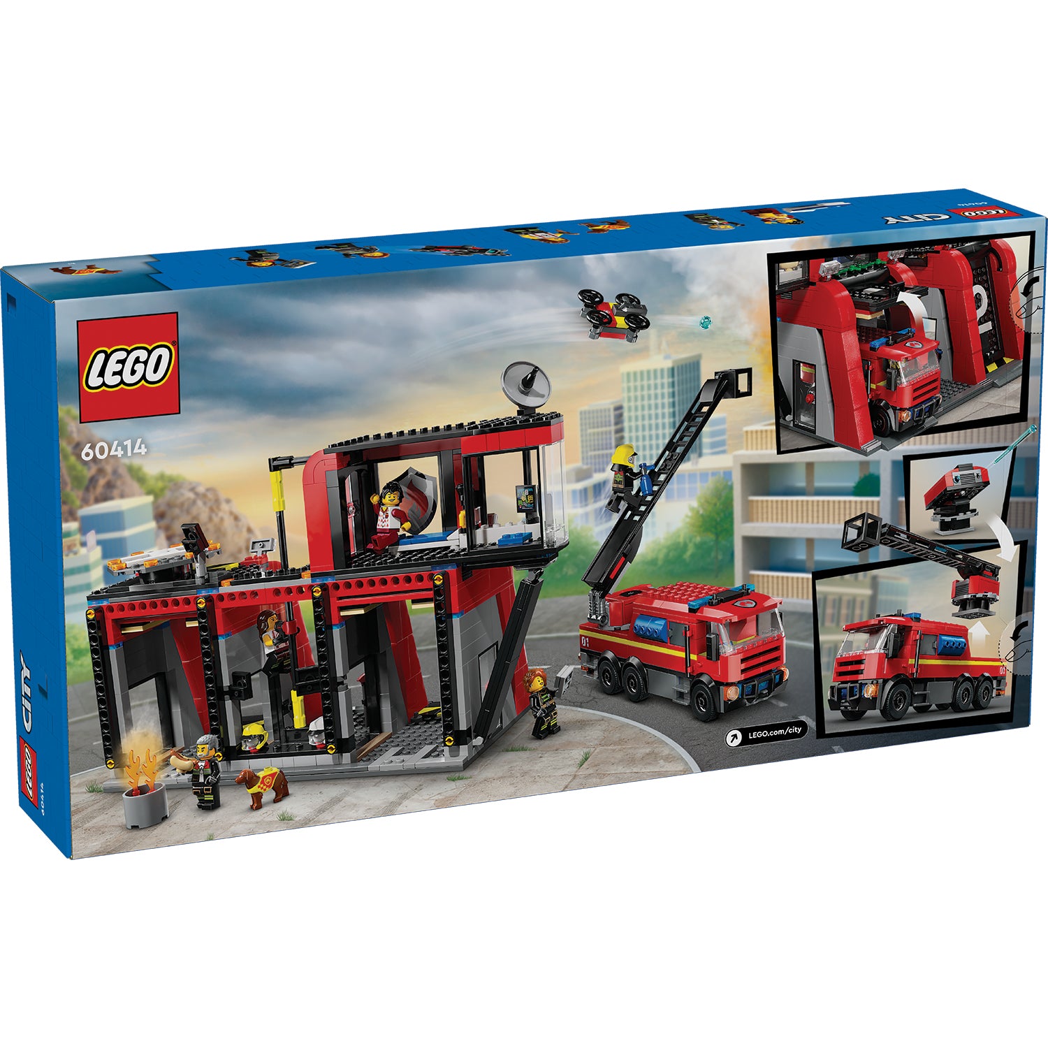 Lego city hot sale firehouse