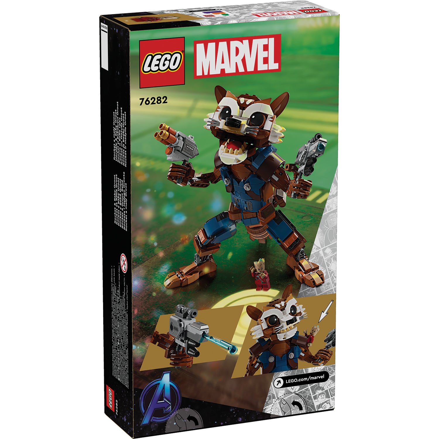 Lego groot hot sale infinity war