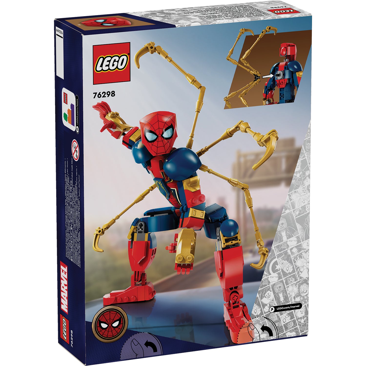 Iron spider cheap lego figure