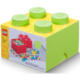 LEGO Storage Brick 4 Stud - Lime