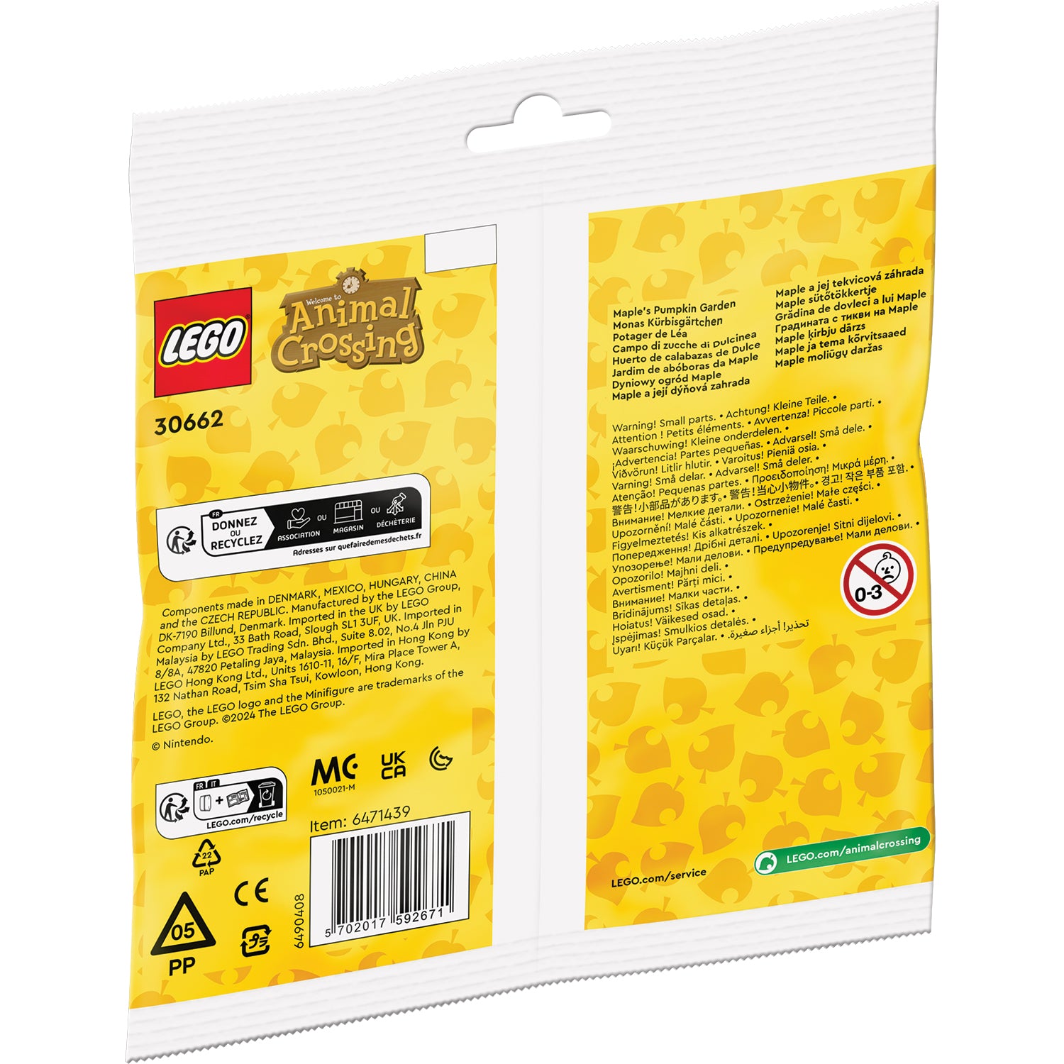 LEGO® Animal Crossing™ Maple's Pumpkin Garden – AG LEGO® Certified