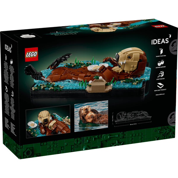 LEGO® Ideas Floating Sea Otters