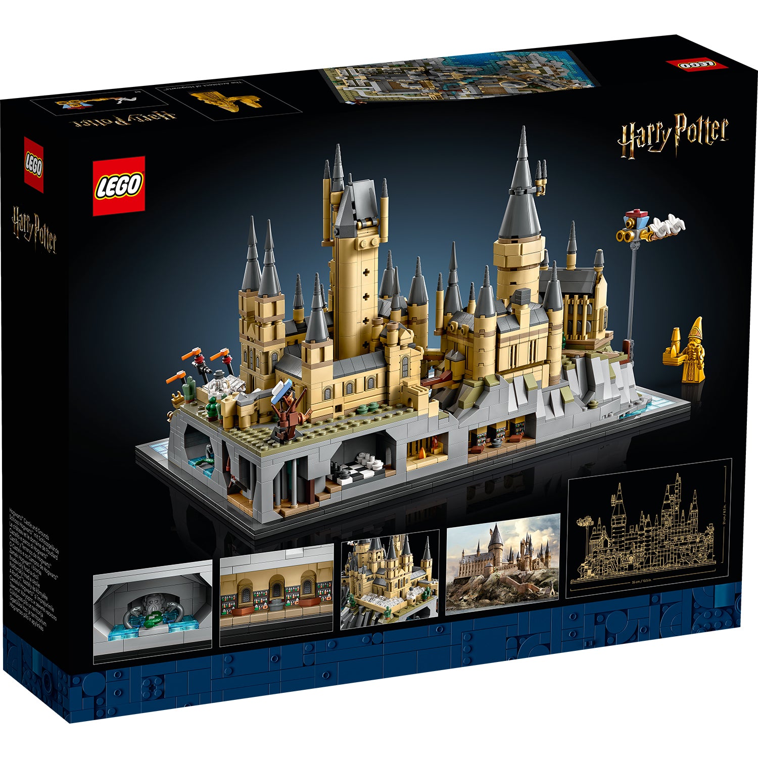 How many bags are in the lego hogwarts online castle