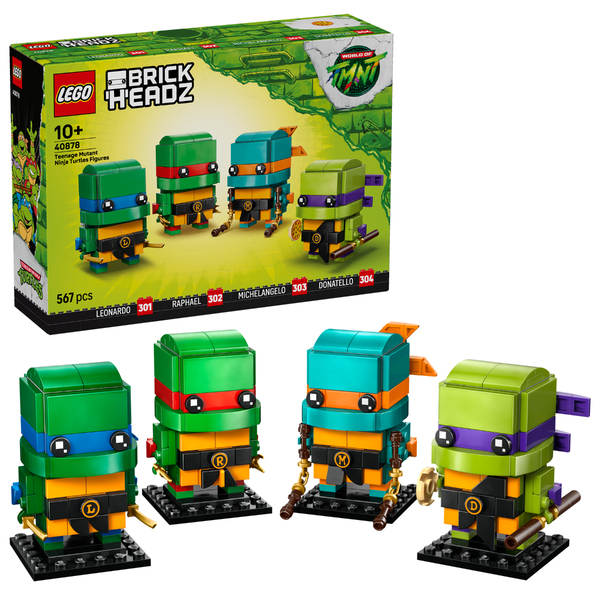 LEGO® BrickHeadz™ TMNT Teenage Mutant Ninja Turtles Figures
