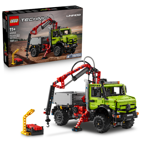 LEGO® Technic™ Mercedes-Benz Unimog U 5023 with Crane