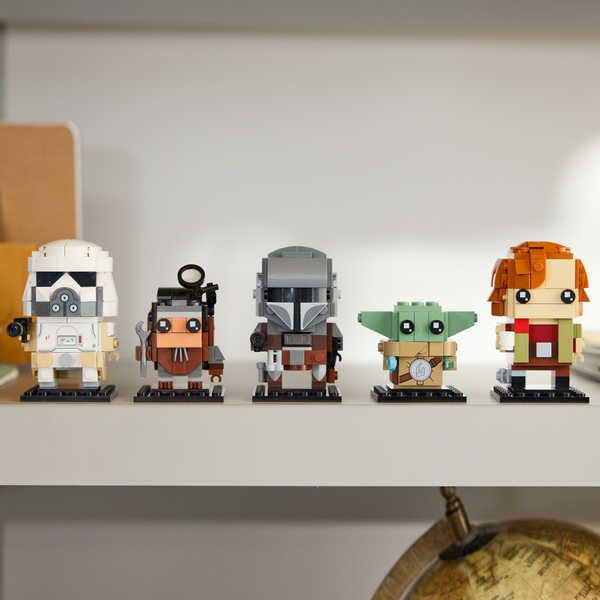 LEGO® Star Wars™ BrickHeadz™ The Mandalorian and Grogu: Allies & Villains