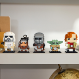 LEGO® Star Wars™ BrickHeadz™ The Mandalorian and Grogu: Allies & Villains