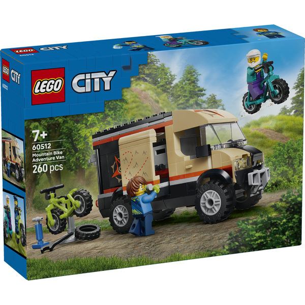 lego mountainbike set LEGO® City Mountain Bike Adventure Van – AG LEGO® Certified Stores
