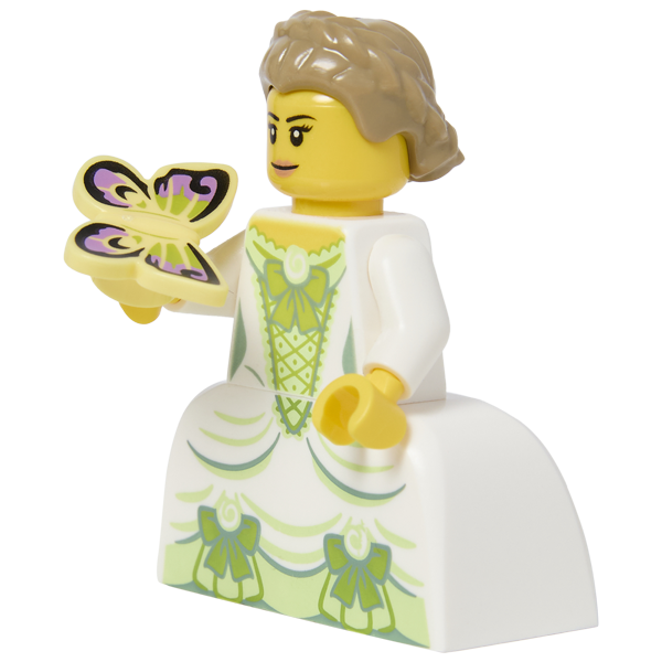 Minifigure French Queen and Butterfly