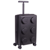 LEGO Signature Brick 2x3 Trolley Expandable Luggage - Black