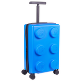 LEGO Signature Brick 2x3 Trolley Expandable Luggage - Blue