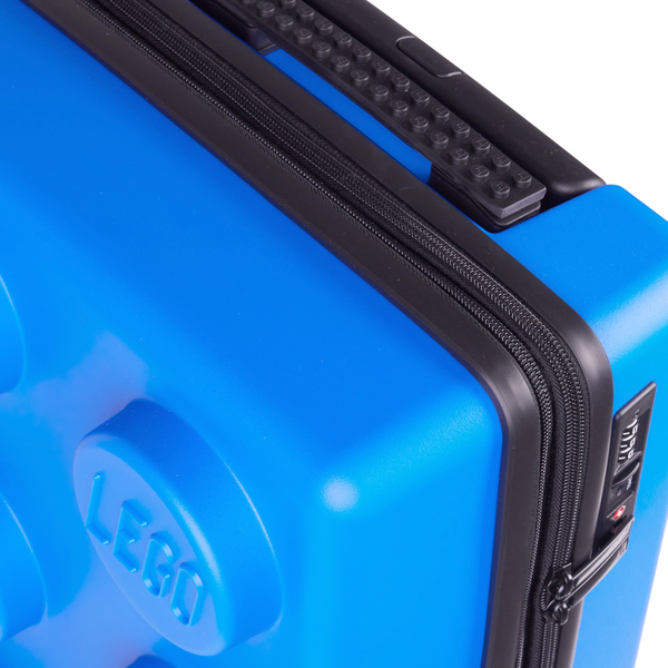 LEGO Signature Brick 2x3 Trolley Expandable Luggage - Blue